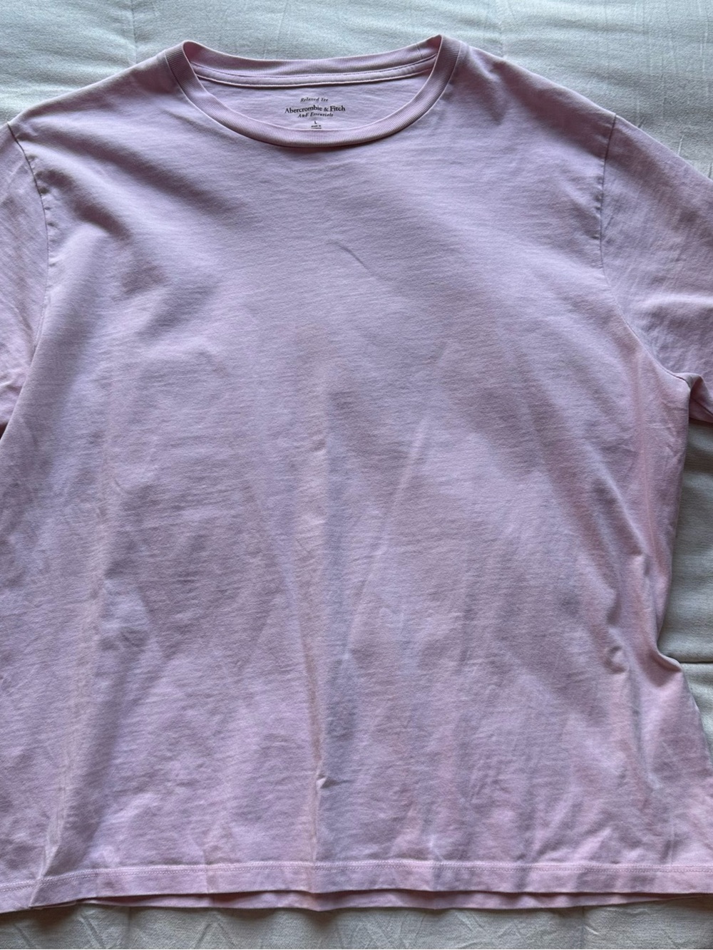 Abercrombie & Fitch Pastel Pink Short Sleeve Tee